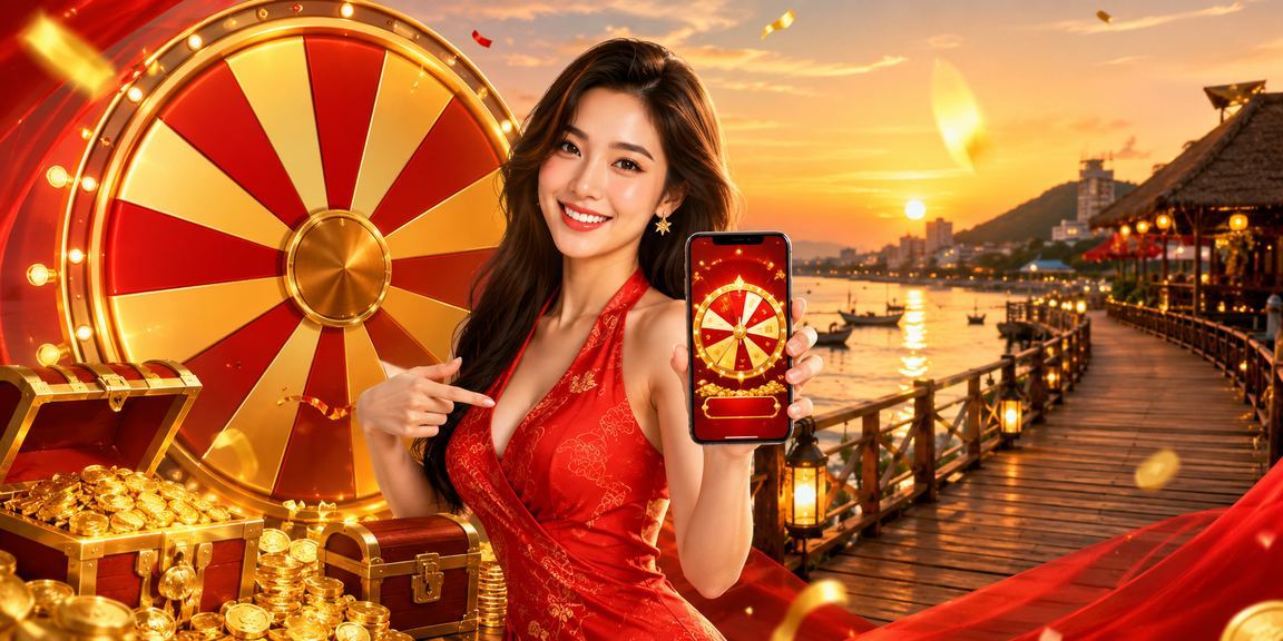 Người chơi thư giãn tại bãi biển Vũng Tàu và trải nghiệm Roulette trực tuyến trên điện thoại